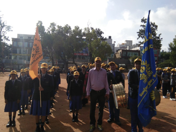 Traffic Awareness by Lions Club, Bangalore